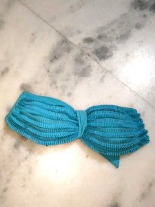 Cute Aqua Bandeau Bikini Top