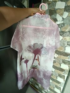 Branded Long Shirt For Women Lavender
