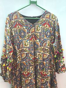 Multi-Color Indowestern Midi