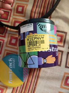Fastrack Black Smart Watch With Charger And Box