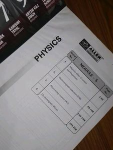 ALLEN Physics module for NEET