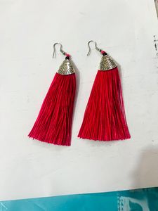 Pink &amp; Black Boho Earrings Combo