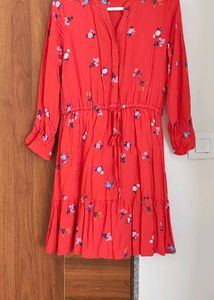 fTW01 Knee Length Dress (S) Bust 34-35