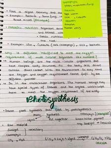 CLASS-10  SCIENCE HANDWRITTEN NOTES