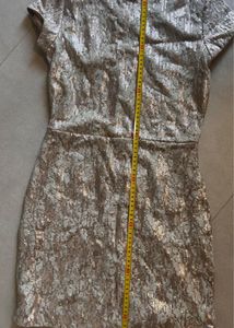 Golden Sequence Party Dress