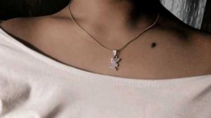 Bunny Pendant &amp; Butterfly Earrings