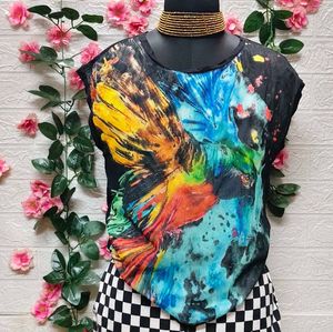 🎁Buy Two Get One Free🎁Colorful Print Top
