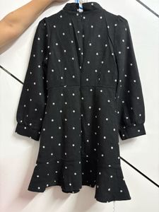 Cute Polka Dot Mini Dress