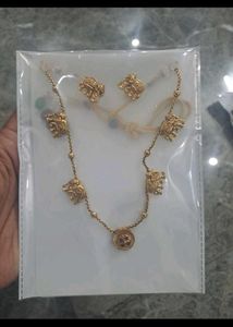 Gold Elephant Necklace