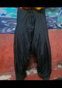 Black Patiala Pant