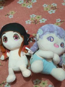 Anime Plush Dolls And Baby