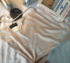 White Fox Koko Backless crop top
