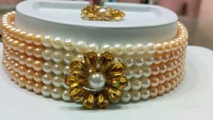 Neck Set With Earings And Mangtika