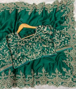 🆕️🆕️Premium Saree With Stitched Blouse