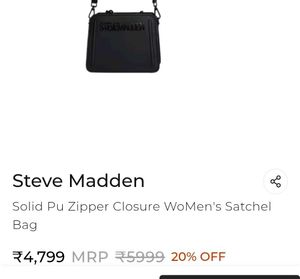 ORIGINAL STEVEN MADDEN Bevelyn Satchel Bag