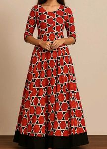 ❤️🖤Geometric Print Maxi Dress🖤❤️