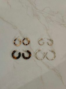 H&amp;M Hoop Earring Set