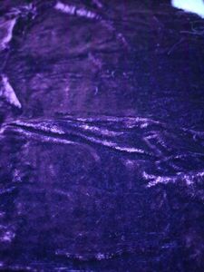 purple velvet fabric