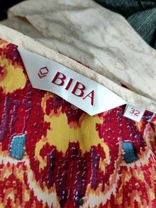 Biba Printed Short Kurti