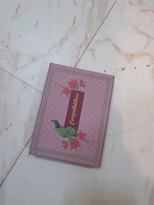 Congratulations silver coin empty box