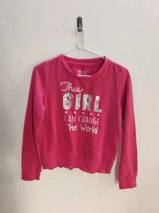 Chinese Pink Sweatshirt