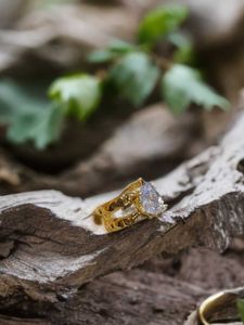 Anti Tarnish Cute Gold Ring