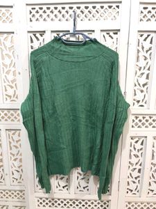 Green Knit Sweater A