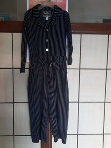 Striped Jumpsuit