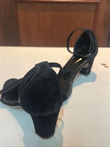 Black Ankle Strap Heels