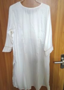 White New Kurti 2Xl Size