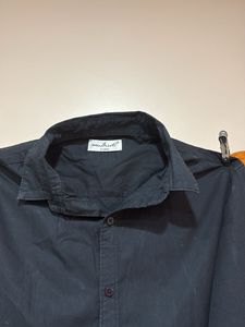 Classic Black Button-Down Shirt