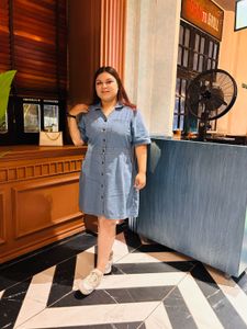 Denim Shirt Dress