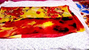 Elegant Floral Saree 2