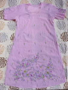 Sheer Pink Kurta