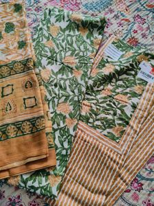 Pure Cotton Handwork Suit