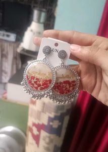 Elegant Handmade resin Earrings ( jhumkaa)