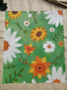 🌼Pinteresty Hand Painted Tote BAG🌼