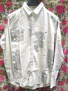 White Patterned Shirt