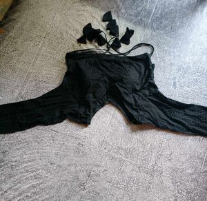 Elegant Black haakuba blouse