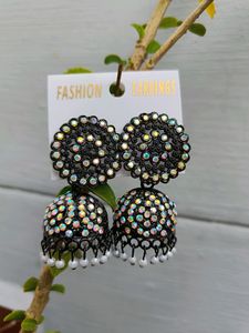 Black Jhumka