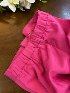 Pink Wide Leg Pants