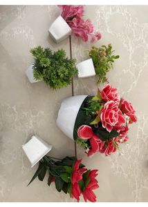 Set Of 5 Artificial Plants
