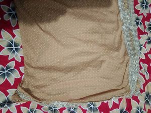 Gold Shimmering Fabric Dupatta