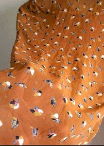 Tan Floral Shirt