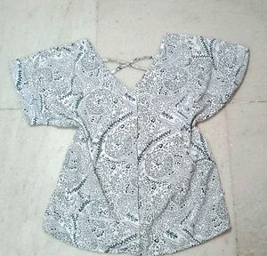 White Top Fr Casual Wear