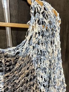 Crochet Knit Sweater Top