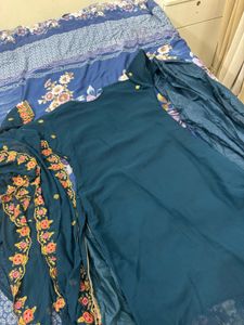 Ston Work Wedding Kurta Set
