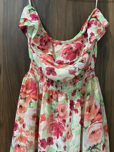 Cute Floral Mini Dress