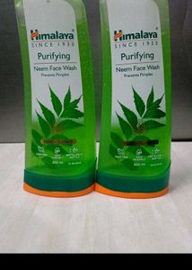 2 Himalaya Neem Face Wash