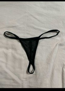 2 Black Thong